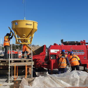 Boscaro Conical Concrete Skip Central & Side Discharge 2m3