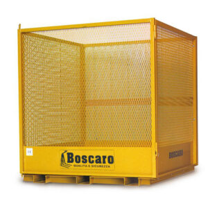Boscaro Crane Cage with Crane Fork Lifting System -2000 kg Capacity