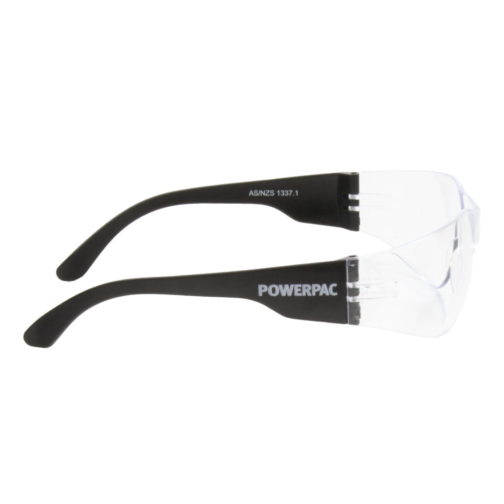 Powerpac - Eco Safety Glasses - Clear