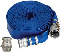 Layflat Discharge Hose Kit - 100mm x 25m w. Camlocks
