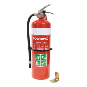 Fire Extinguisher ABE Dry Powder - 4.5 kg w. Wall Bracket