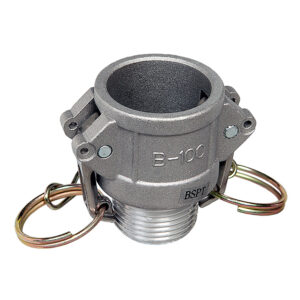 Female Cam Lock Type B - Alu. Male Thread - 3"