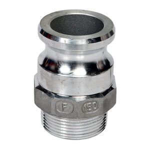 Male Cam Lock Type F - Alu - Male Threaded Adapter - 3"