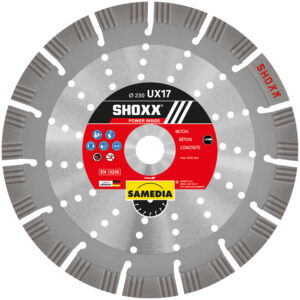 Samedia Diamond Blade - Concrete - SHOXX UX17 350mm x 25.4mm