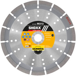 Samedia Diamond Blade - Universal - SHOXX MX13 230mm x 22,23mm
