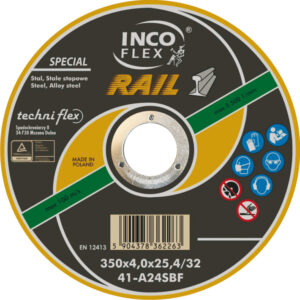Powerpac - Rail Cutting Disc Extreme - 400mm x 4mm x 25.4mm