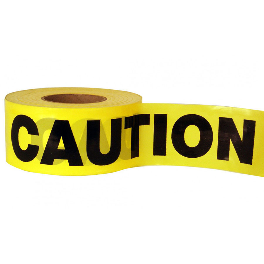 Barrier Tape Caution 100m x 75mm