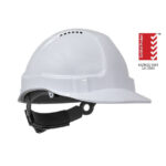 Tuff Nut Hard Hat - Ratchet Harness - White