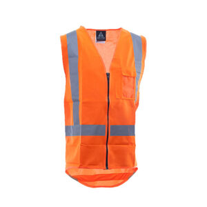 Day/Night Vest Zipped TTMC Orange - Medium