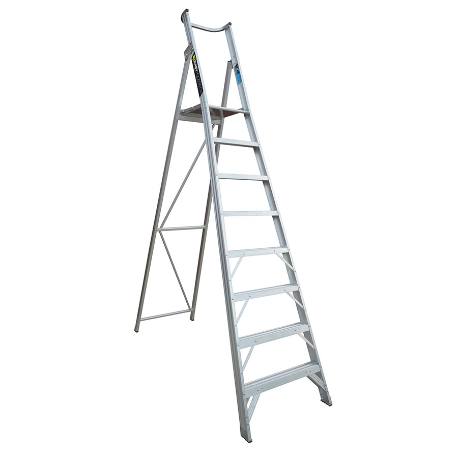 OX Platform Ladder - 8 Step 2.4m