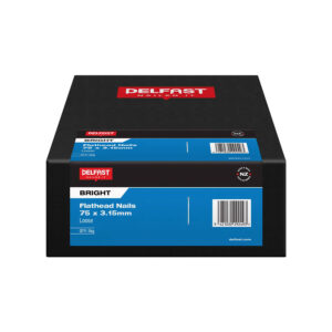 Delfast 75 x 3.15mm Bright Flathead Loose Nails 5kg