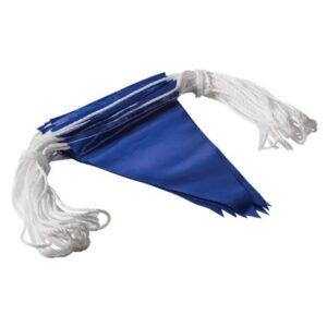 Rope with Flags Bunting 30m - Blue