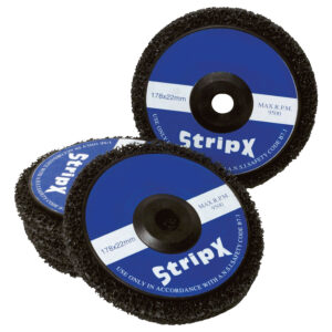 Stripx Surface Cleaning Disc 115mm Dia x 22mm - Black