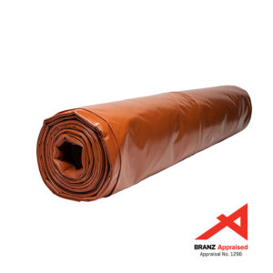 Vaporgard Orange DPM - 4m x 25m 300 micron - BRANZ Approved