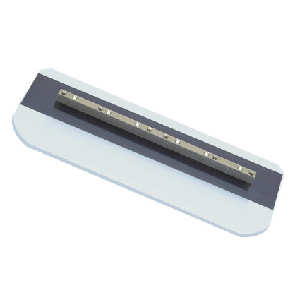 Plastic Combi Blades 8'' x 18'' Plastic - Steel Reinforced set of 4