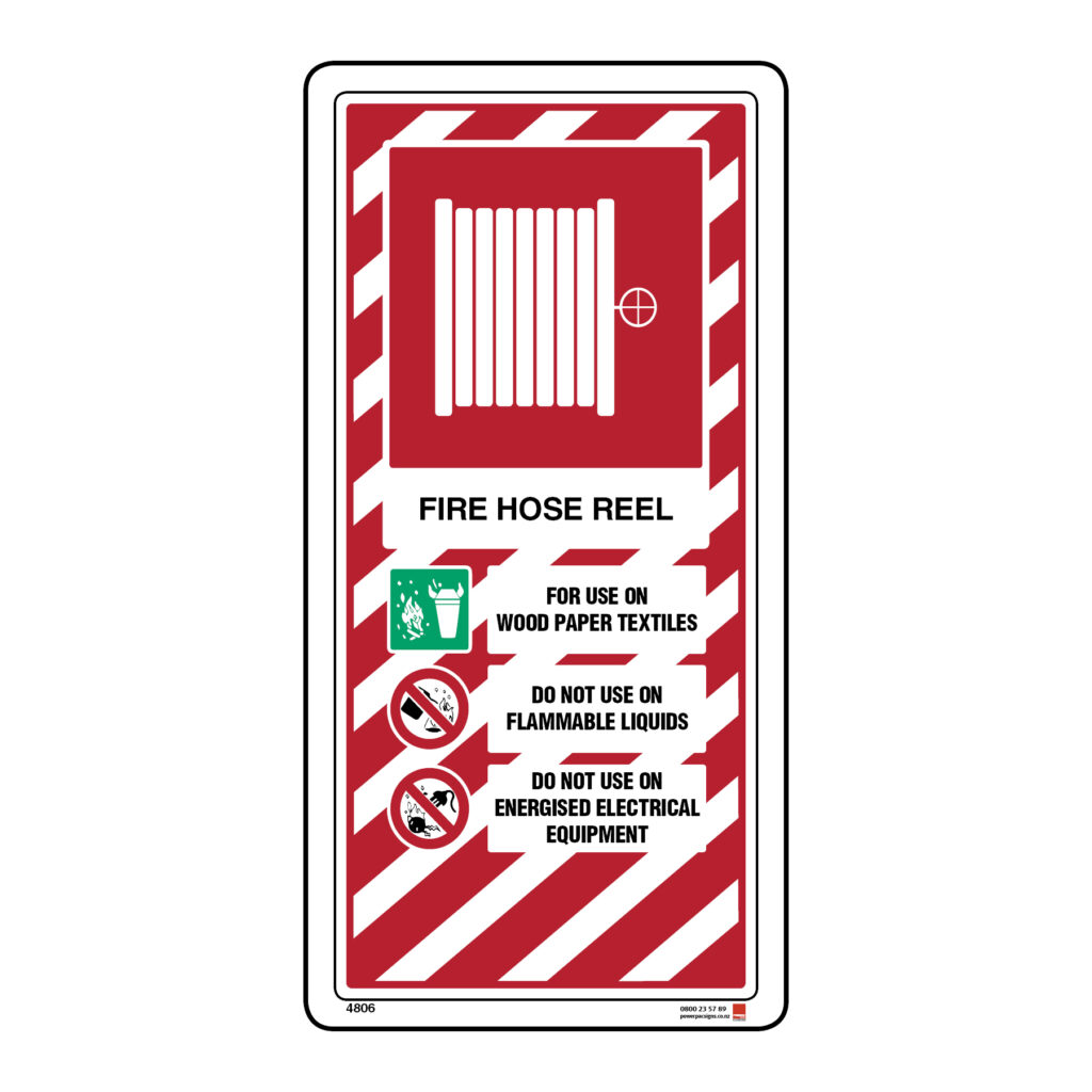 Fire Signs Fire Hose Reel Powerpac