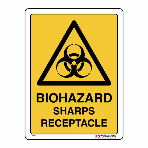 Biohazard Sharps Receptacle Powerpac