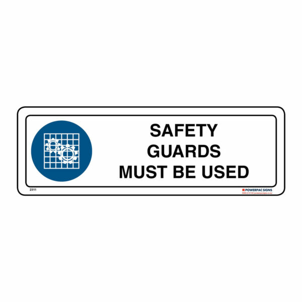Safety Guards Must Be Used Powerpac