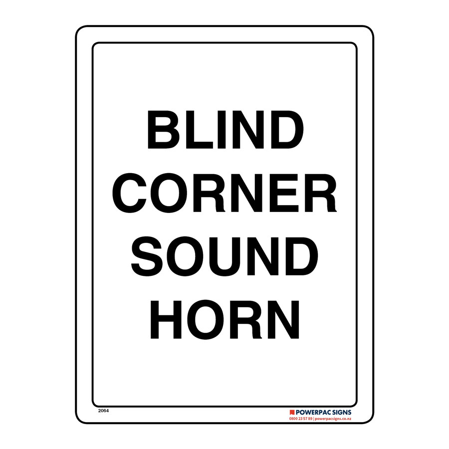 Blind Corner Sound Horn Powerpac