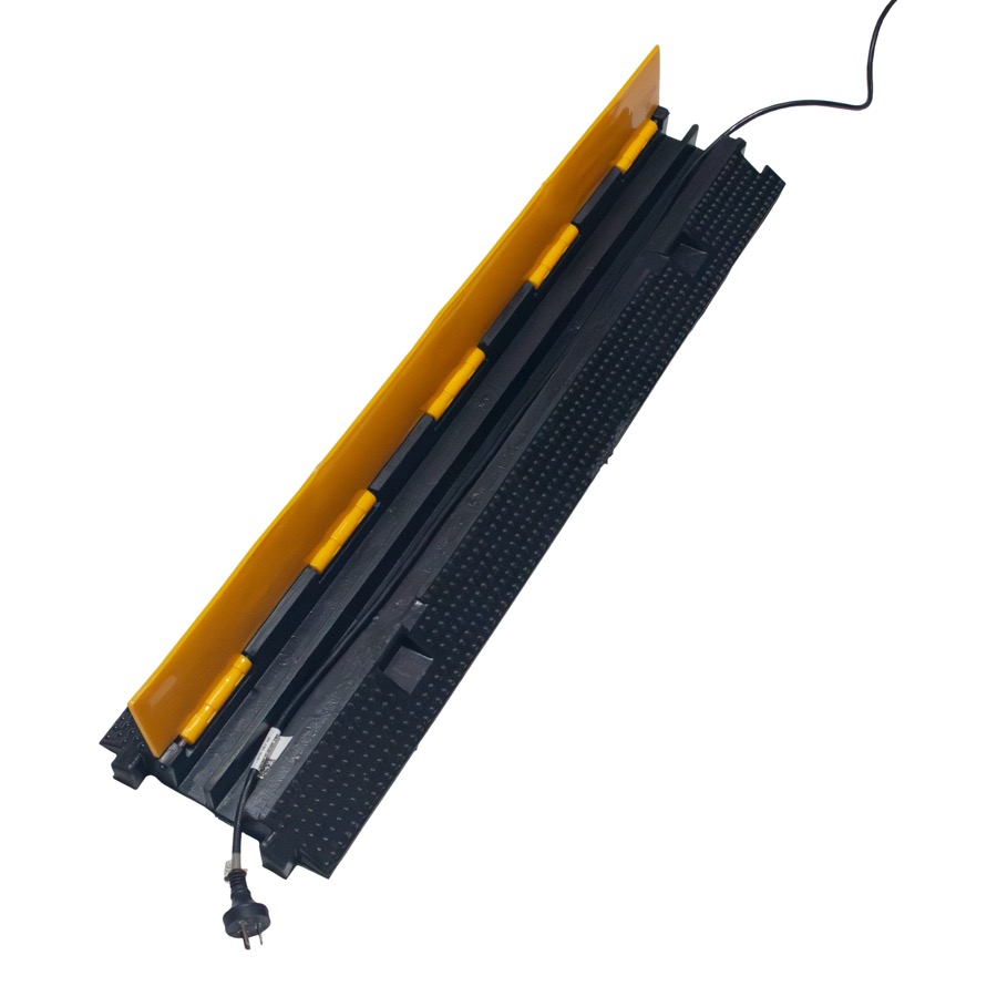 Cable Protector 2 Channel - 1m - Flip Top