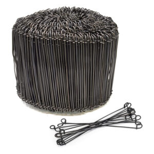 Black Wire Tie - Loop ties 200mm x 2000 Black