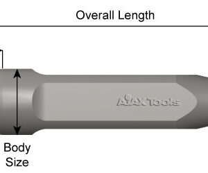 Bulldog - Jumbo Shank - Back Out Punch 226mm x 1/2"