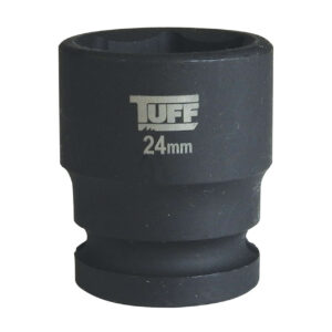 TUFF Impact Socket 24mm x 1/2" Short - 6 Points
