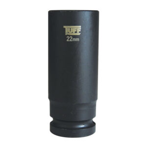TUFF Impact Socket 22mm x 1/2" Deep-6 Points