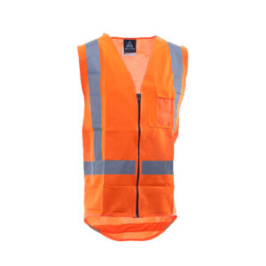 Day/Night Vest Zipped TTMC Orange - 4XL
