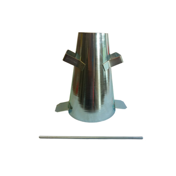 Slump Cone & Rod Set