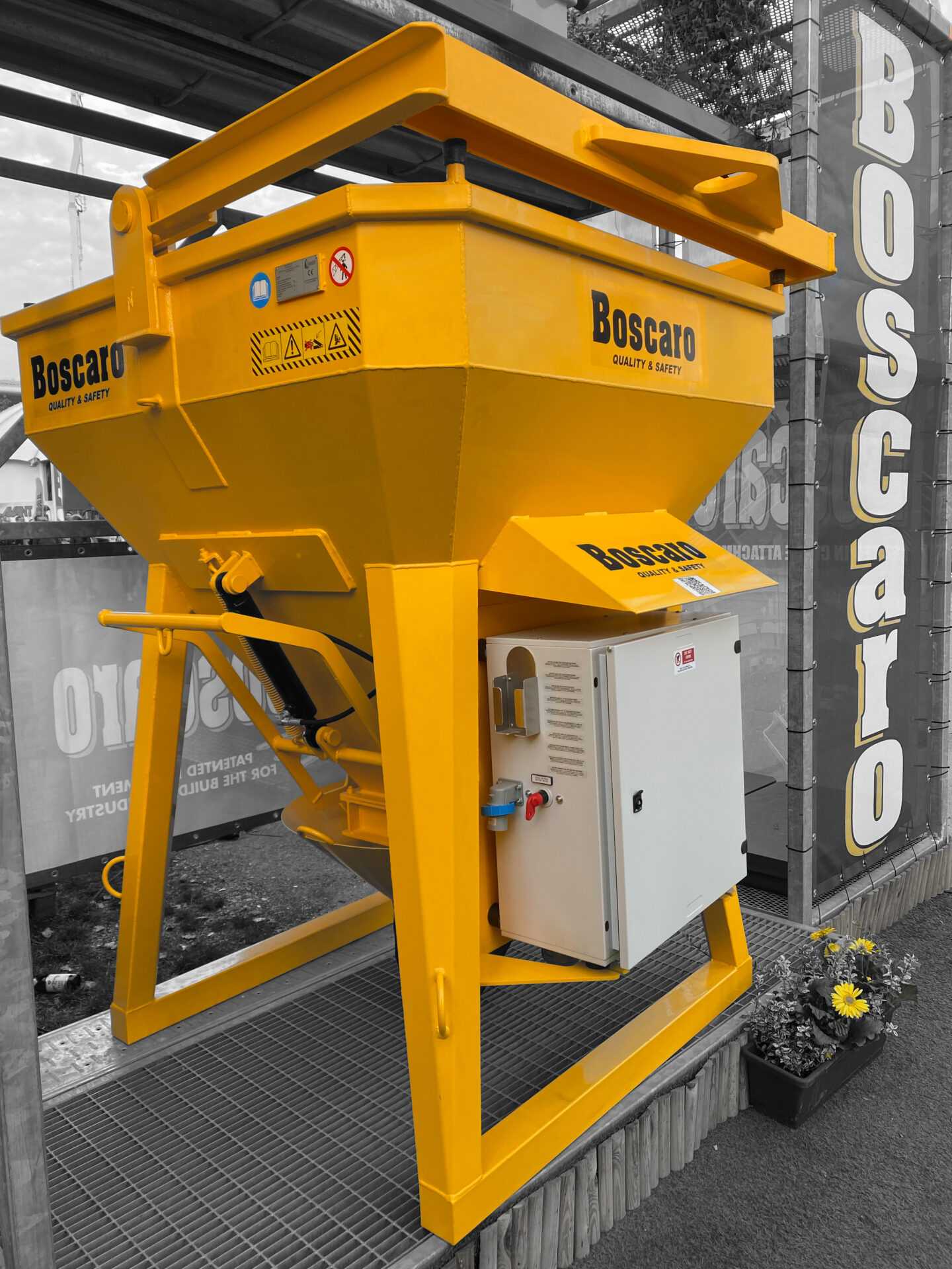 Boscaro Remote Control Concrete Skip