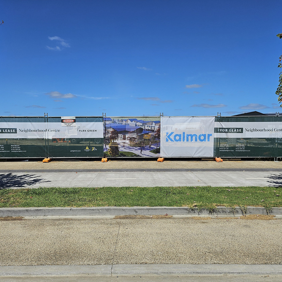Printed Fence Wrap - 50m x 1.8m
