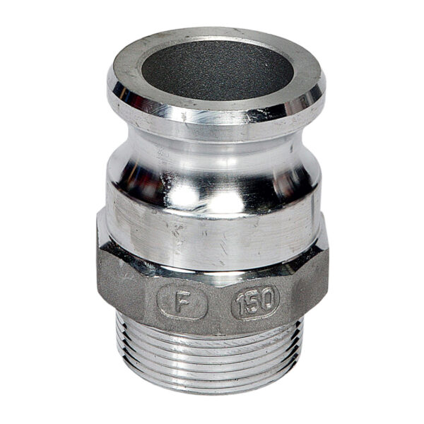 Male Cam Lock Type F - Alu - Male Threaded Adapter - 2"