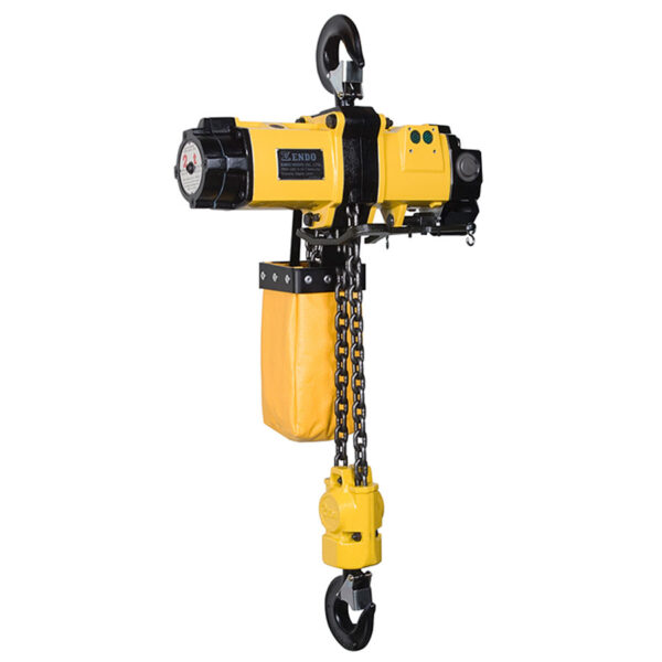 Endo Air Hoist - EHL-2TW 2000kg/3m Lift, Pull Cord Control, Top Hook Suspension