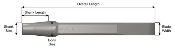 Bulldog Jumbo 4-Side Flat 12" OA
