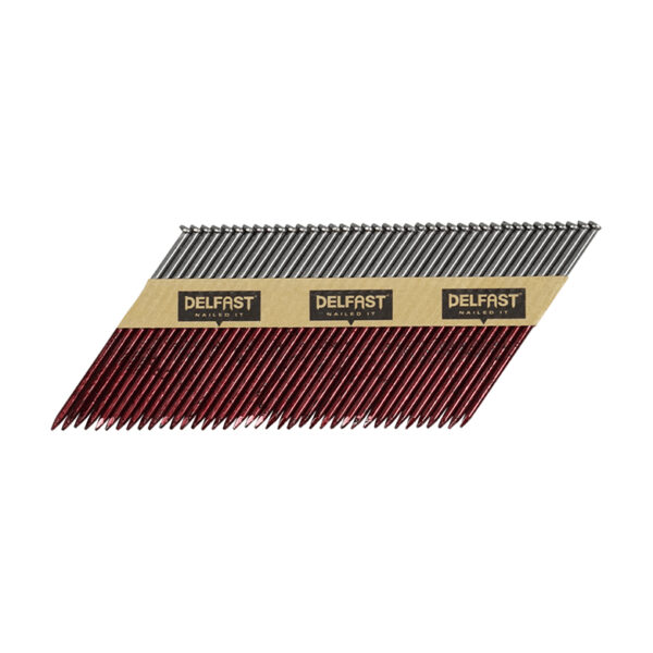 Delfast 90mm Bright Nails + Fuel Pack 3000/Bx