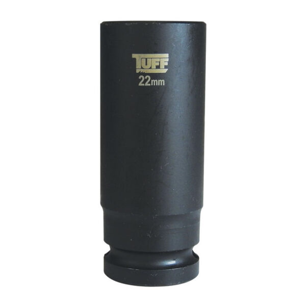 TUFF Impact Socket 22mm x 1/2" Deep-6 Points