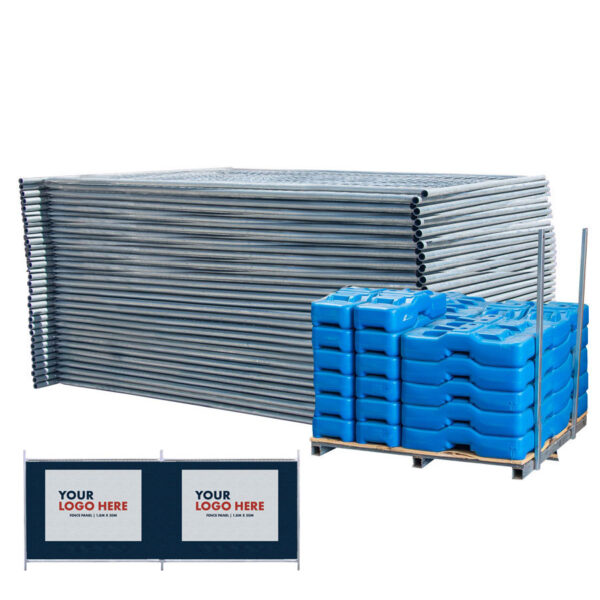 Temporary Fence Kit - 200m incl. Printed Scrim