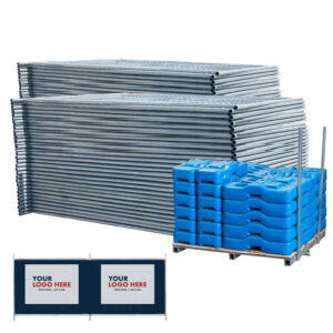 Temporary Fence Kit - 300m incl. Printed Scrim