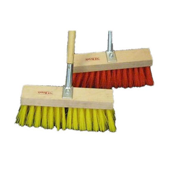 Hi Vis Contractor Broom 355mm Orange/Yellow