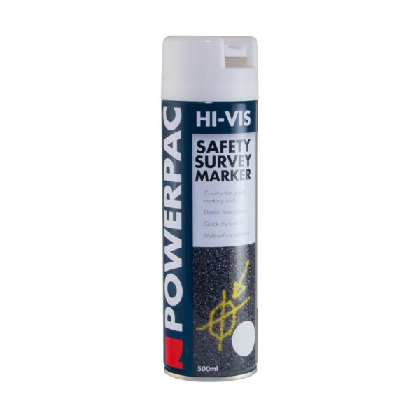 POWERPAC - Survey Marking Paint 500ml - White