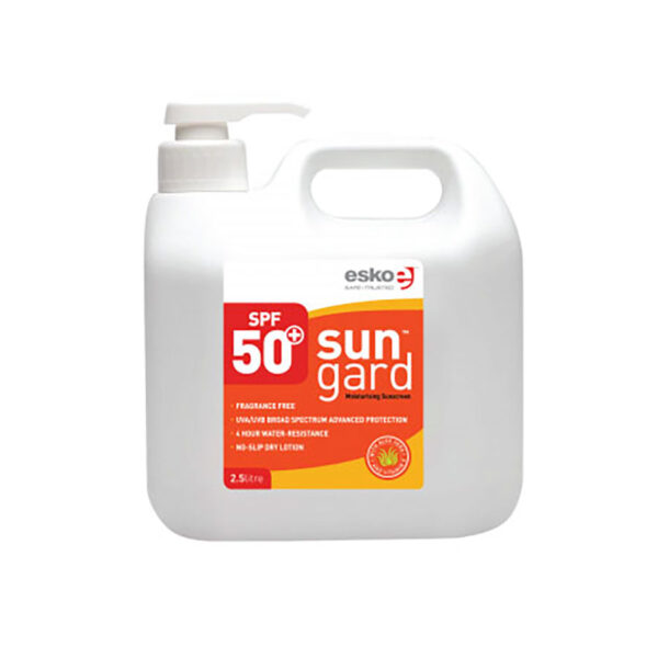 Sunscreen 1L Pump Bottle - with Aloe Vera & Vitamin E
