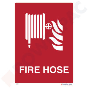 Fire Signs - Fire Hose