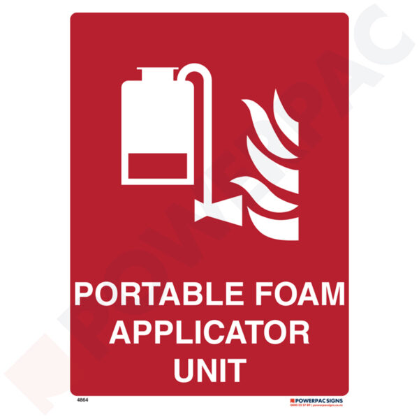Fire Signs - Portable Foam Applicator Unit
