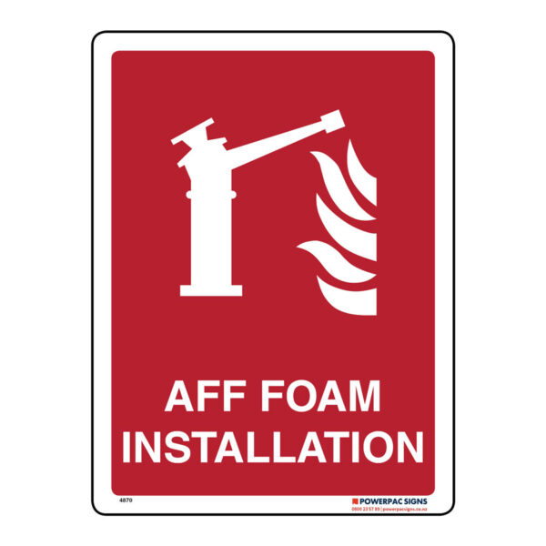 AFF Foam Installation