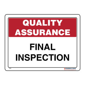 Final Inspection