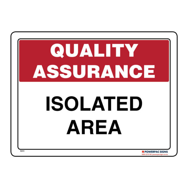 Isolated Area