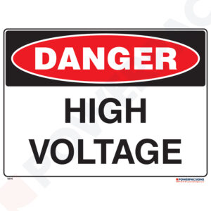 Danger Sign - High Voltage