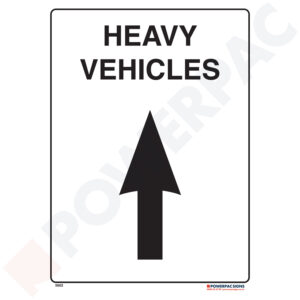 Information Signs - Heavy Vehicles
