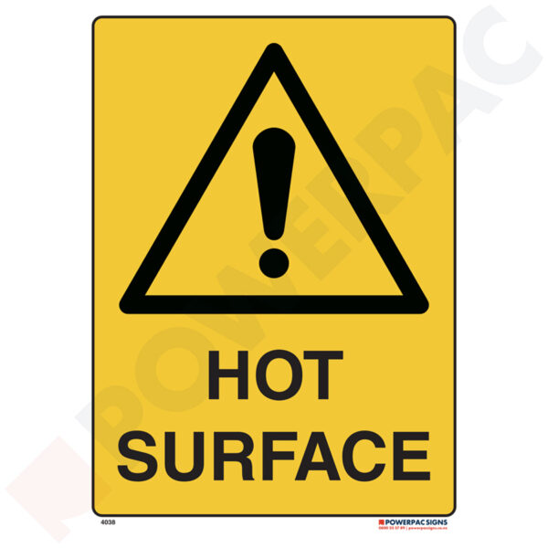 Warning Signs - Hot Surface